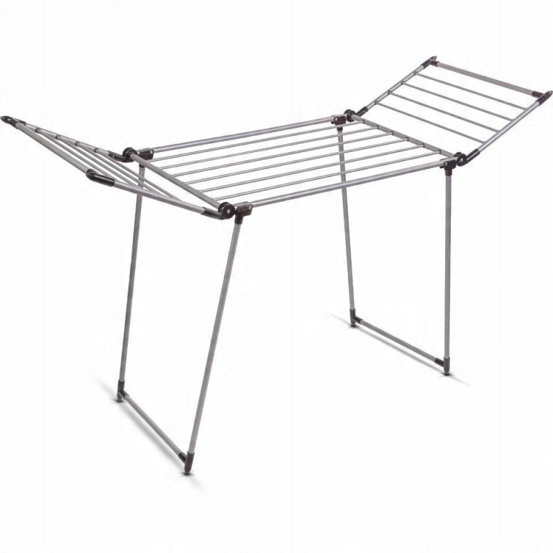 stendibiancheria lamart lt8104 15mÂ² argento/nero [hdlamsllt810415]