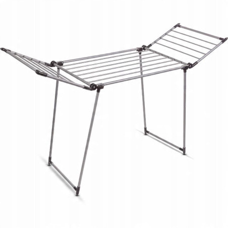 stendibiancheria lamart lt8104 15mÂ² argento/nero [hdlamsllt810415]