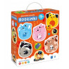 puzzle educativi czuczu first puzzles piccole famiglie multicolore