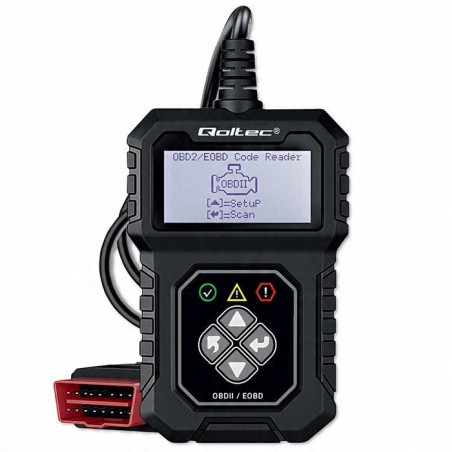 tester diagnostico qoltec proline obdii eobd 8v-25v nero [quqolme00050684]