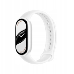 smartband xiaomi smart band 10 impermeabile con display amoled bianco