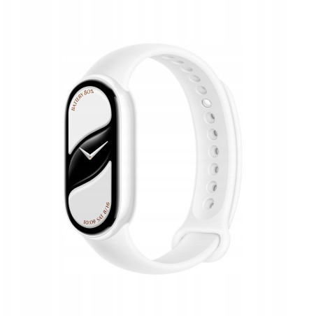 smartband xiaomi smart band 10 impermeabile con display amoled bianco