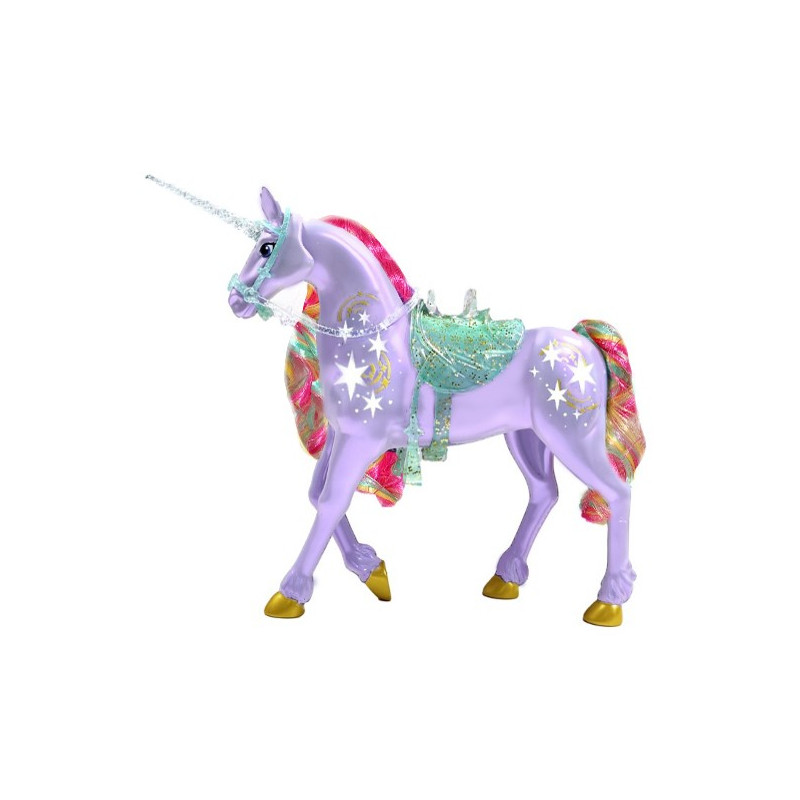 figurina spin master unicorn academy unicorno wildstar 28cm multicolore