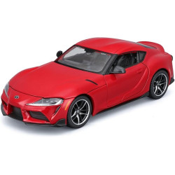 modellino maisto toyota gr supra 1/24 auto in metallo rosso [jomstpkcci61823]