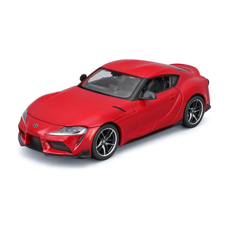 modellino maisto toyota gr supra 1/24 auto in metallo rosso [jomstpkcci61823]
