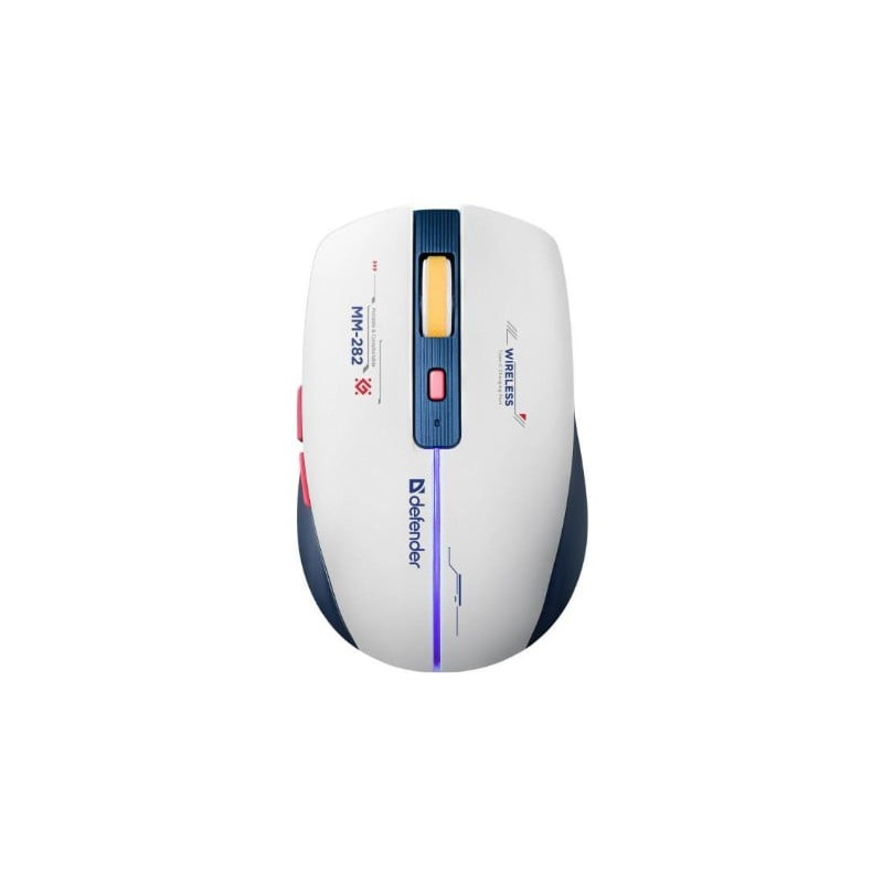 mouse gaming defender dila mm-282 rgb wireless ottico dx fino