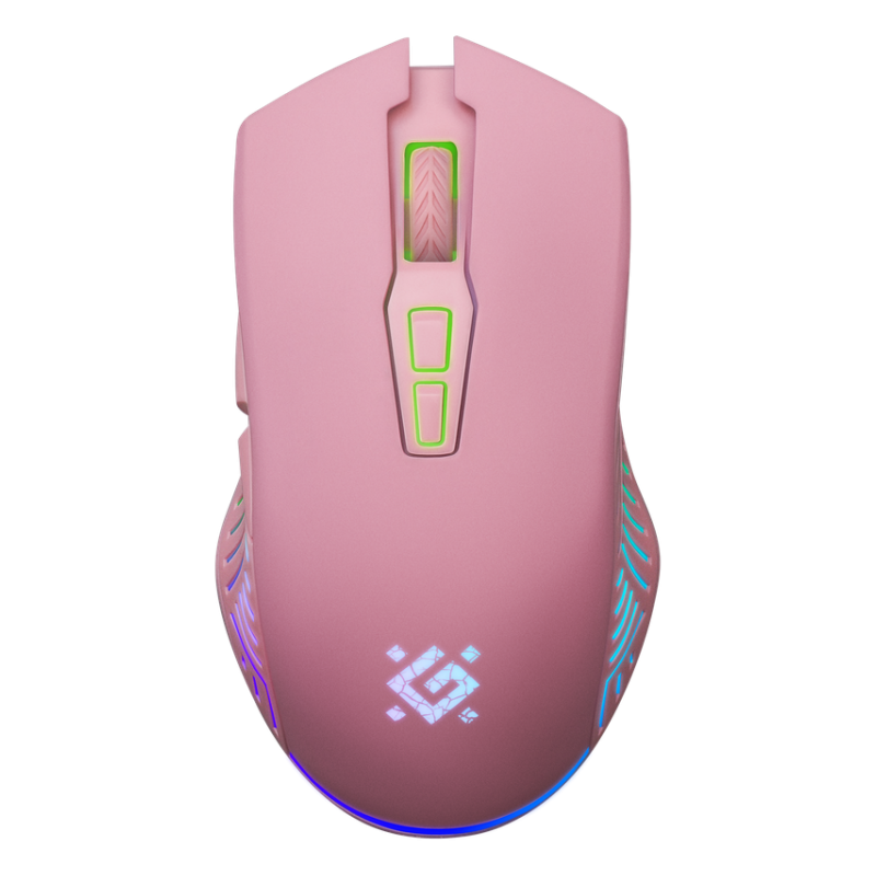 mouse gaming defender pandora gm-502 rgb wireless ottico dx fino