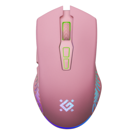 mouse gaming defender pandora gm-502 rgb wireless ottico dx fino