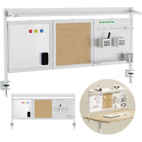 divisorio/organizzatore ergo office er-300w per scrivania max