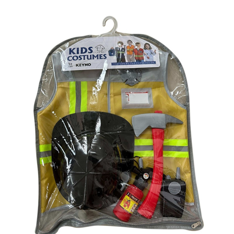 giocattolo askato set pompiere rosso/giallo/nero [wvakts0cc028610]