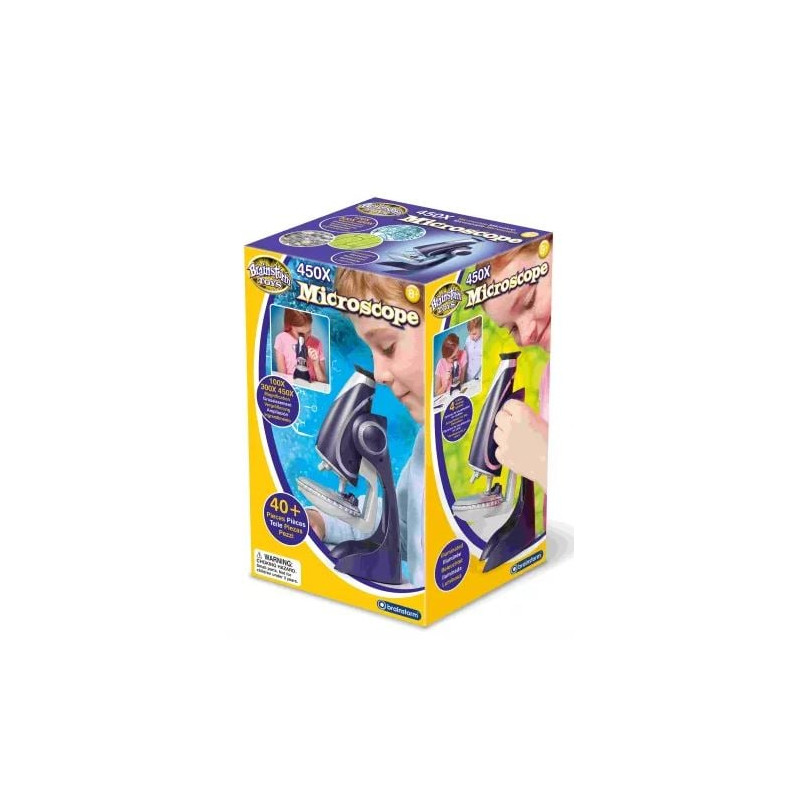 giocattolo brainstorm microscopio 450x multicolore [wmmgdp0ug034264]