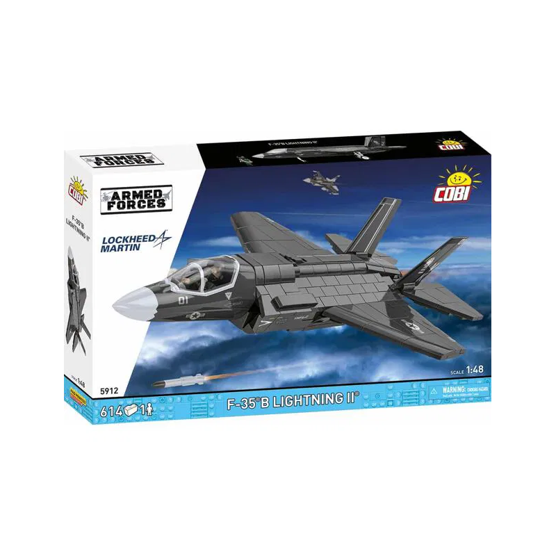 modellino cobi f-35b lightning ii 1/48 grigio [wpcbks0ci059125]