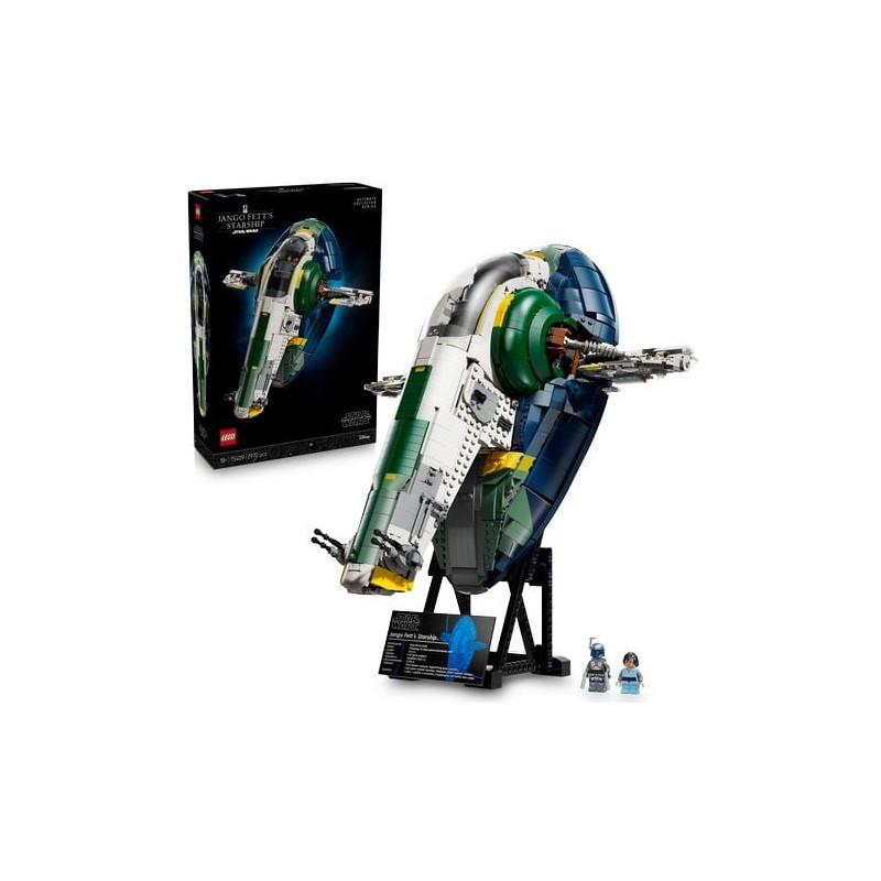 set da construzione lego 75409 astronave classe firespray di jango