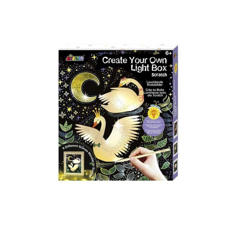 gioco creativo avenir mg dystrybucja crea tua cornice luminosa multicolore