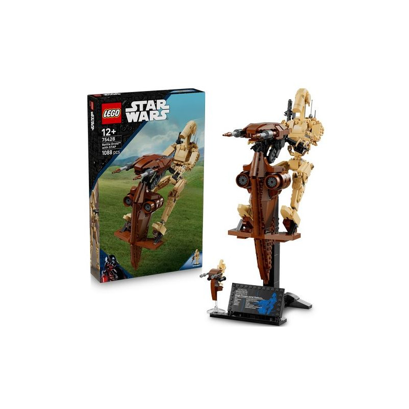 gioco da costruzione lego star wars droide da battaglia con stap