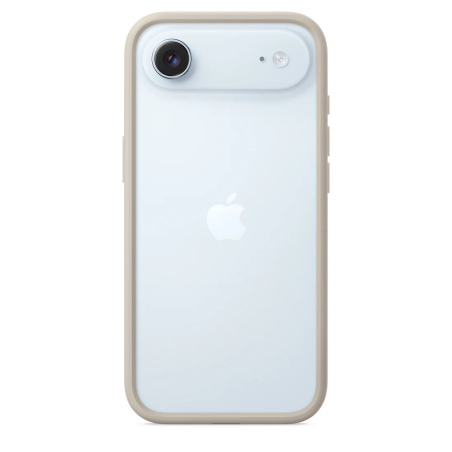 custodia apple protettiva per iphone air marrone chiaro [aoapptf17amh044]
