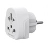 adattatore da viaggio gembird 3750w bianco [algemag00000002]