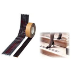 Striscia antiscivolo 3m adesivo a rotolo nero 519mmx18,2mt [98841]