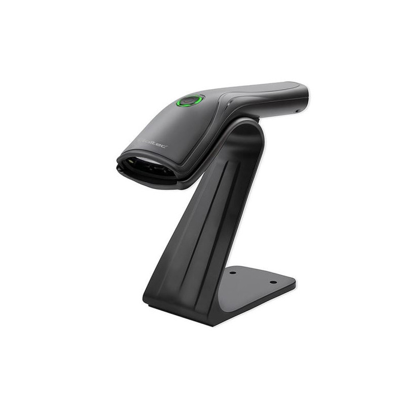 lettori di codici a barre qoltec scanner laser d1 con supporto per