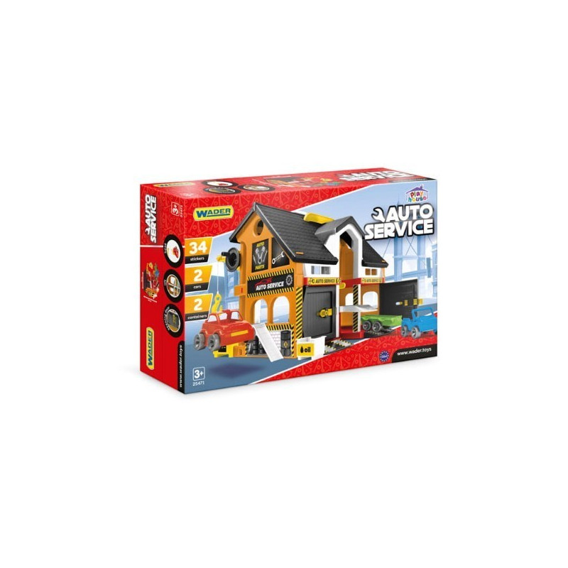 giocattolo wader set di servizio per auto play house multicolore