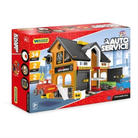 giocattolo wader set di servizio per auto play house multicolore