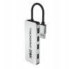 hub usb greencell 4 porte usb-a 3.0 argento [nugceus4phuba4a]