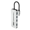 hub usb green cell 4 porte usb-a 3.0 argento [nugceus4phubc4a]