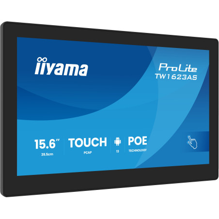 monitor led 15.6" iiyama prolite tw1623as-b3p full hd 1920x1080p/30ms/nero