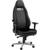 sedia gaming noblechairs legend in pelle pu argento/nero