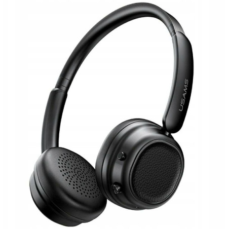 cuffie usams sr01 wireless/bluetooth nero [atusahbtusa1677]