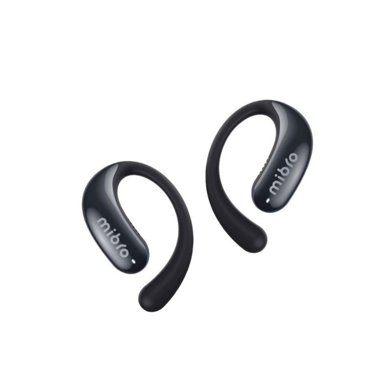 auricolari mibro openear wireless/bluetooth nero [uhmbrbdbopearbk]