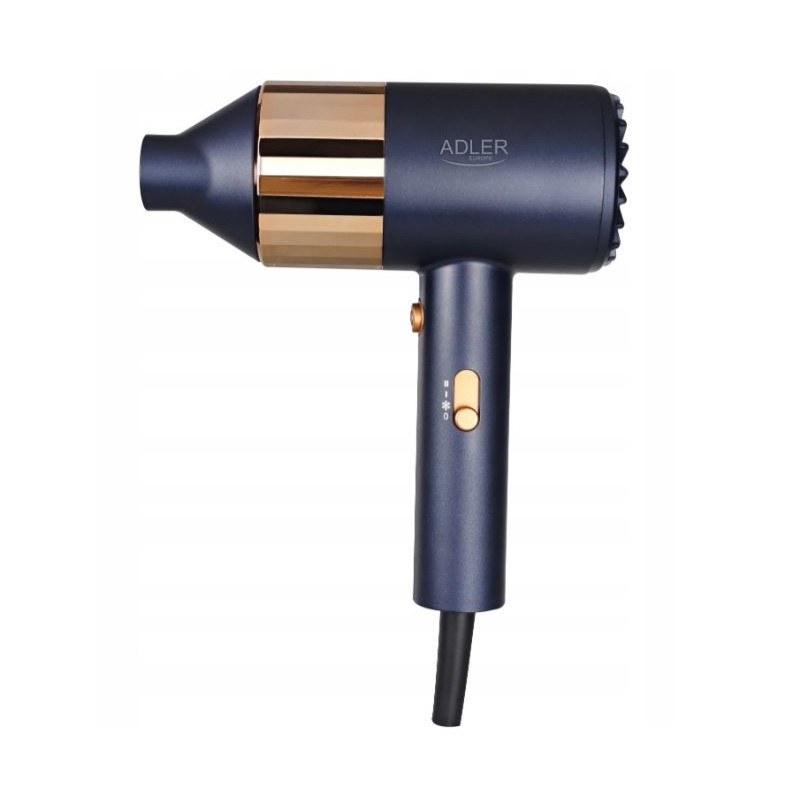 asciugacapelli adler ad 2280 da viaggio 1800w oro [hpadlsuad228000]