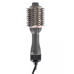 spazzola per capelli lafe sleek & shine 1200w nero/rosa sabbia