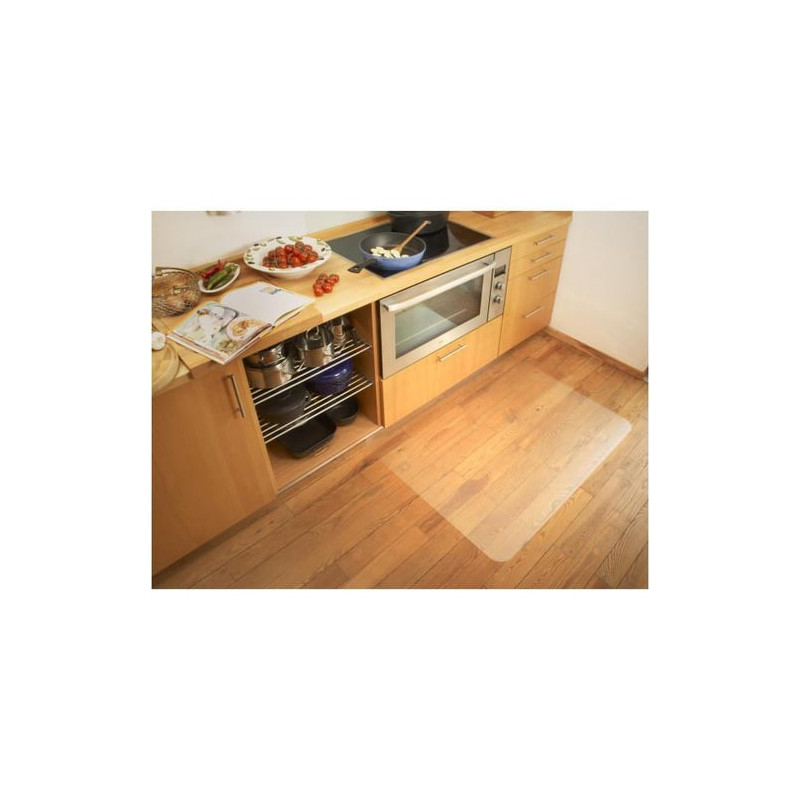 Tappeto salvapavimenti paperflow 120x150 rettangolare in plastica