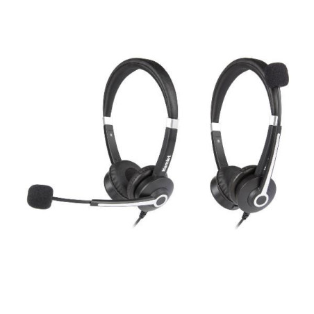 cuffia hamlet renova a padiglione per telefonica 3.5mm con microfono