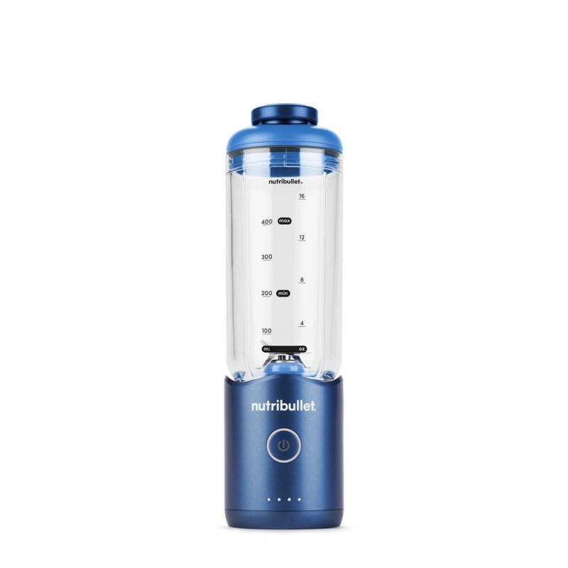 frullatore portatile nutribullet nbp013bl flex 590ml blu