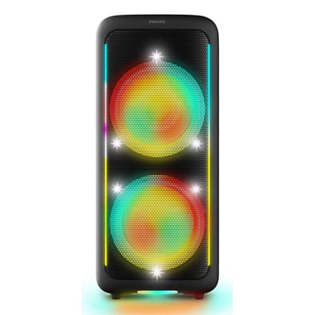 altoparlante per festa philips tax5000e/10 tws bluetooth 100w rgb