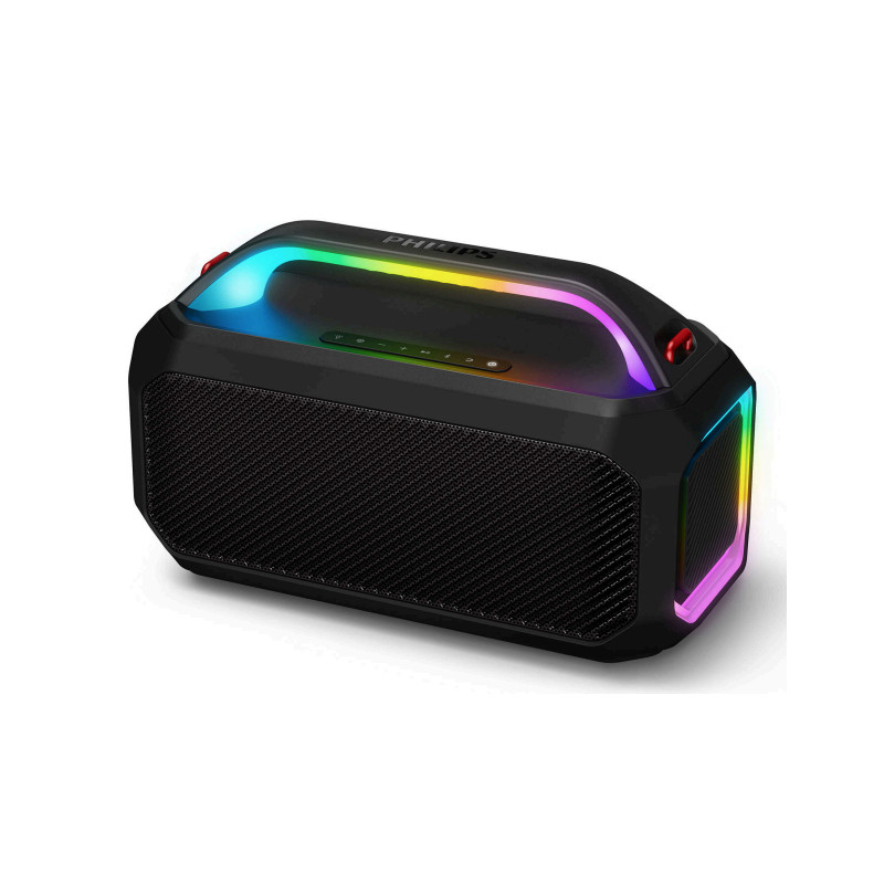 altoparlante portatile philips tas7000eb wireless bluetooth rgb nero