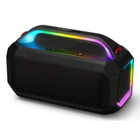 altoparlante portatile philips tas7000eb wireless bluetooth rgb nero