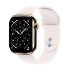 smartwatch apple watch11 gps 42mm oro/rosa chiaro [atappzas11mf8x4]