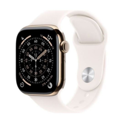 smartwatch apple watch11 gps 42mm oro/rosa chiaro [atappzas11mf8x4]