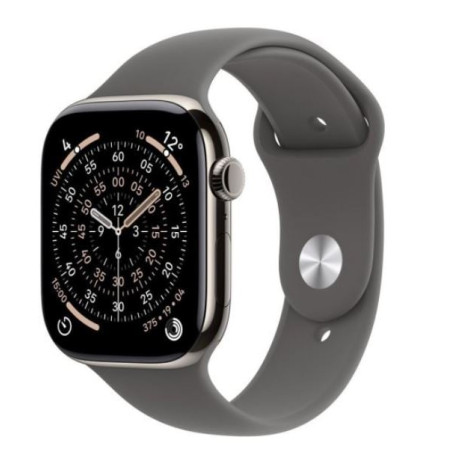 smartwatch apple watch11 gps + cellular 42mm titanio naturale/grigio