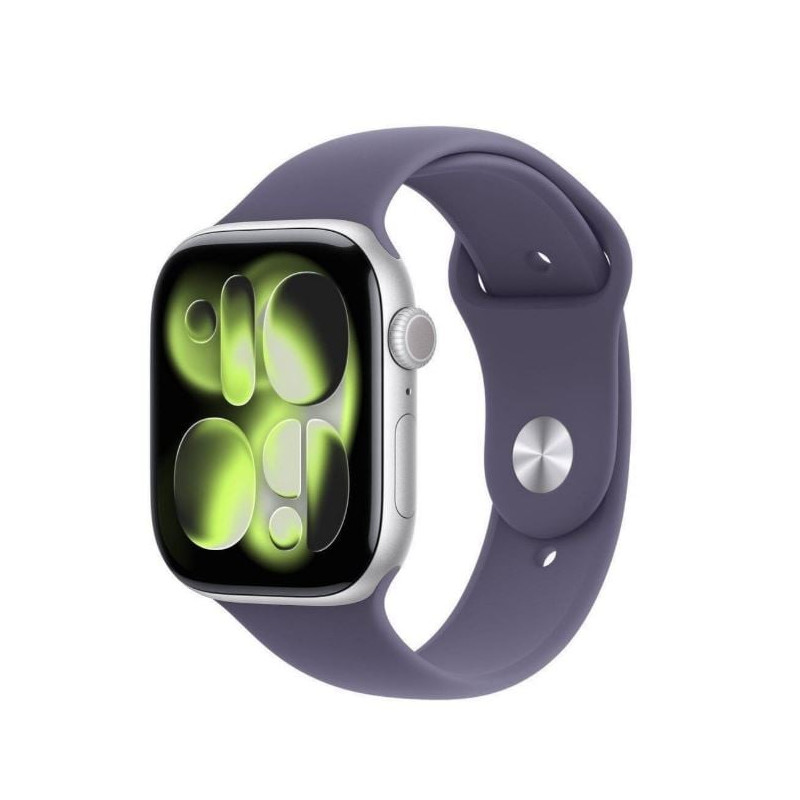 smartwatch apple watch11 gps + cellular 42mm argento/viola [atappzas11mf8h4]