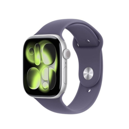 smartwatch apple watch11 gps + cellular 42mm argento/viola [atappzas11mf8h4]