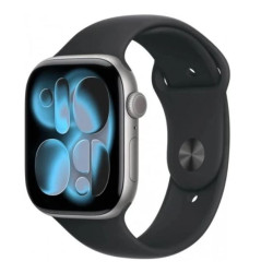 smartwatch apple watch11 gps 46mm grigio siderale/nero [atappzab11mev44]