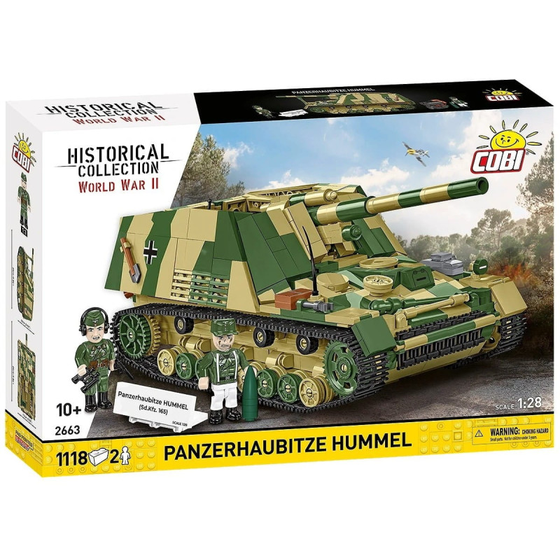 modellino cobi klocki blocchi panzehaubitze hummel 1/28 multicolore