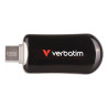 pen drive 128gb verbatim plectra usb-c 100mbps nero [sgvrbc128030225]