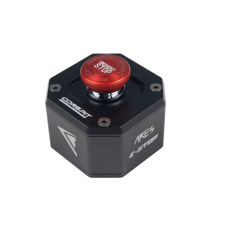 interruttore di arresto conspit ces emergency stop nero