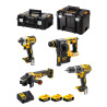 kit macchine a batterie dewalt dck422p3t combo 18v dcd796 + dch273