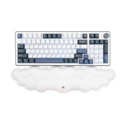 cuscinetto poggiapolsi white shark kp-012 bper tastiera ianco